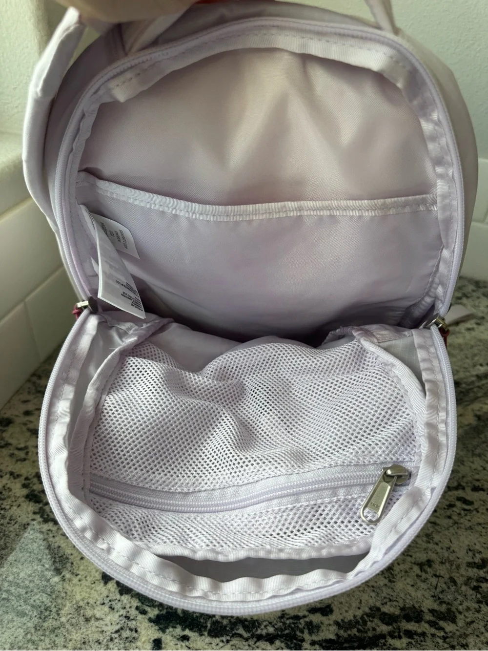 The North Face Borealis Mini Backpack in Lavender Fog. EUC.
